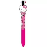 ハローキティ(ハートレオパード) マスコット付き4色ボールペン 「サンリオキャラクターズ」