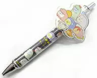 集合 マスコット付きボールペン 「特別展 大絶滅展-生命史のビッグファイブ×すみっコぐらし」