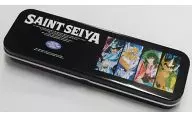 Purple Dragon & Glaciar & Shun & Sagitário Hoshiya Can Pen Case (Black) "Saint Seiya"