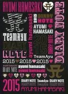 [A la Carte] Ayumi Hamasaki 2015 diary "Official Fan Club Team Ayu" 2015 novelty goods