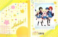 Set Clear File Holder "Hello! Kin-iro Mosaic" Animate Summer Audio-Visual Festival 2015 points exchange prize