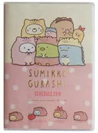 集合 2019年 B6ウィークリー糸とじ手帳 「すみっコぐらし」