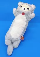 悠闲的猫主题(LUCAMA/灰色)毛绒玩偶笔袋「轻松熊」