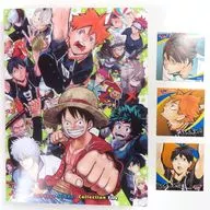 Archivo de almacenamiento de pegatinas de 365 días de reunión con 3 pegatinas especiales "Haikyu!!!" sólo JUMP SHOP