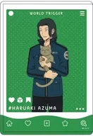 08.東春秋 猫ver.(描き下ろし) キャラクリアケース 「ワールドトリガー」