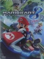 Package illustration clip binder "Wii U Soft MARIO KART 8" Yamada Denki Purchase benefits