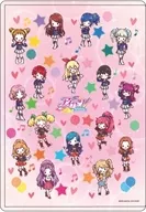 01. Collection design (pink) Graph Art Design Character clear case "Aikatsu!!"