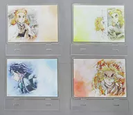 4-Type Set "Demon Slayer: Kimetsu no Yaiba Infinite Train Special Broadcast Illustrated Random Acrylic Memo Stand"