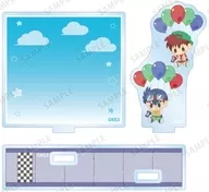 星馬 Retsu & 星馬 Australia POPOON Acrylic Memo Stand "Bakuso Kyodai Let's & Go!"