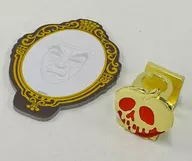 Magic Mirror & Poisonous Apple (Disney Villas) Label & Pen Stand Set "Shirayuki Hime" Disney Store Limited