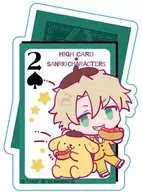Finn Oldman x Pom Pom Purin Acrylic Memo Stand "HIGH CARD× Sanrio Character Connectors"