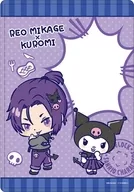 07.御影玲王×クロミ(ミニキャライラスト) キャラクリアケース 「ブルーロック×サンリオキャラクターズ」