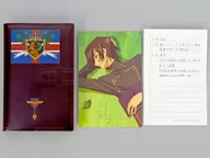 Logo Secret Information Bureau Notebook ~ with observation memo ~ "Real escape the room x CODE GEASS: Lelouch of the Rebellion 『 Escape from Fake Daily Life 』"