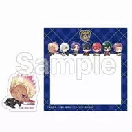 Shido Ryusei Clip Acrylic Stand (with Memo) BLUE LOCK ACADEMY deformed "Blue Lock"