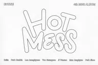 EVNNE Coloring Sheet "CD HOT MESS (Splatter Ver.)" enclosed special bonus