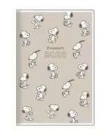 Snoopy (leaflet) handbook month B7 2026 "PEANUTS"