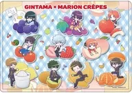 09.集合デザイン フルーツver.(グラフアートイラスト) キャラクリアケース 「銀魂」