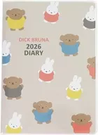 Miffy 2026 A6 Diary M & W Gray "Dick Bruna"
