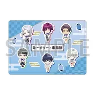 冬組 キャラクリアケース(ミニキャライラスト) 「A3!(エースリー)×歌舞伎 POP UP SHOP in TOWER RECORDS」