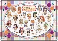 04.ちりばめデザイン(レトロ喫茶ver.) レトロアートイラスト キャラクリアケース 「マーメイドメロディーぴちぴちピッチ」