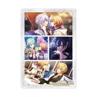 09.シュヴァリエ 月覚醒(公式イラスト) キャラクリアケース 「夢職人と忘れじの黒い妖精 コラボカフェ in eeo Cafe」