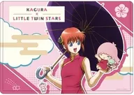 [新品] 03.神楽×リトルツインスターズ(コラボイラスト) キャラクリアケース 「銀魂×サンリオキャラクターズ」