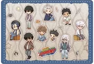 16.集合デザインB(レトロアートイラスト) キャラクリアケース 「家庭教師ヒットマンREBORN!」