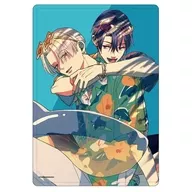 01.三谷暁人＆岬陽太(公式イラスト) キャラクリアケース 「冷蔵庫にネギがあったカモ」