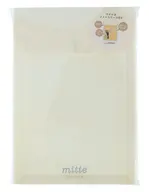 マチ付きファイルケースB5 mitte オフホワイト