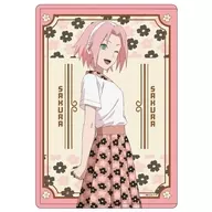 40.春野サクラ ニューレトロver.(描き下ろしイラスト) キャラクリアケース 「NARUTO-ナルト- 疾風伝」