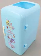 ブルー スーパーマーケットな冷蔵庫ペンスタンド 「ちいかわ なんか小さくてかわいいやつ×サンリオキャラクターズ」