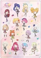 05.集合デザイン(グラフアートイラスト) キャラクリアケース 「アイカツスター!」