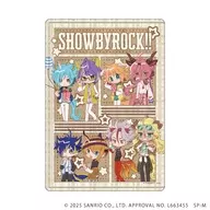 55.集合デザイン(ミニキャライラスト) キャラクリアケース 「SHOW BY ROCK!!」
