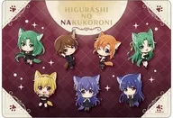 [新品] 13.集合デザイン(ミニキャライラスト) キャラクリアケース 人狼ver. 「ひぐらしのなく頃に 卒」