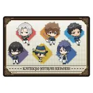 18.集合デザイン(騎士Ver.) ミニキャライラスト キャラクリアケース 「家庭教師ヒットマンREBORN!」