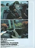 GLAY Tsuruji/SPECIALTHANKS文件夾初次生產限定盤先來後到購買者特典