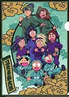 Nintama Rantaro plastic trasparent file folder