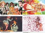 Little Witch Special 4-Type plastic trasparent file folder Set "Little Witch C70 EXTRA QUALITY SET"