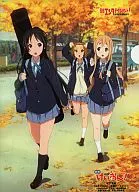 Mio & Ritsu & Tsumugi Clear File 「 Eiga K-on! 」 Nikkei Entertainment! Lawson Limited Special Bonus for December 2011 Issue