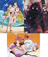 Swimsuit & Kurashima Chiyuri & Black Lotus Clear File 3-Pack Set 「 Ichiban KUJI Accel World 」 E Award