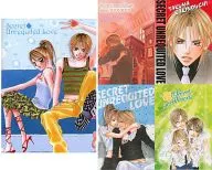 Secret Sweetheart plastic trasparent file folder & Postcard 2005 Shojo Comic 20 Furoku