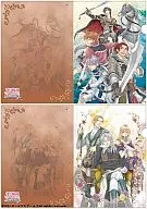 Angélique, los Seis Caballeros del Amor Maligno Clear File Set (2 paquetes)