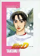 藤原拓海 クリアファイルB「頭文字D」講談社キャラクターズ