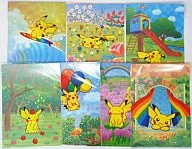 Pikachu plastic trasparent file folder 7-Pack Set "Pocket Monsters"