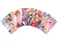 [単品] Flyable Heart キラキラなカラークリアファイル5枚セット「ユニゾンシフト C74 ブロッサムセット」