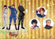 Italy & Germany & Japan A4 Clear File 「 HETALIA: THE BEAUTIFUL WORLD 」 2013 Animate Winter AV Festival Point Exchange Gift