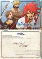 Luke & Tear & Guy (Anime Pattern) A4 Clear File 「 TALES OF THE ABYSS 」
