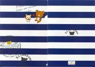 轻松熊A4文件夹(条纹×蓝色)"LAWSON DE轻松熊>2012年春季宣传活动商品第2弹