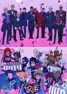 Black Butler plastic trasparent file folder "Black Butler : The Butler : Madness Red Valentine"