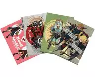 A4 Original Clear File 4 Set "3 ds Soft World : The Paradise of the Tree Tree IV : the giant of Legend" Ebiten Limited Famitsu DX Pack Included Items